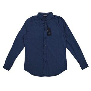 Ben Sherman Men's Dark Blue Long Sleeve Shirt, Size S. NWT